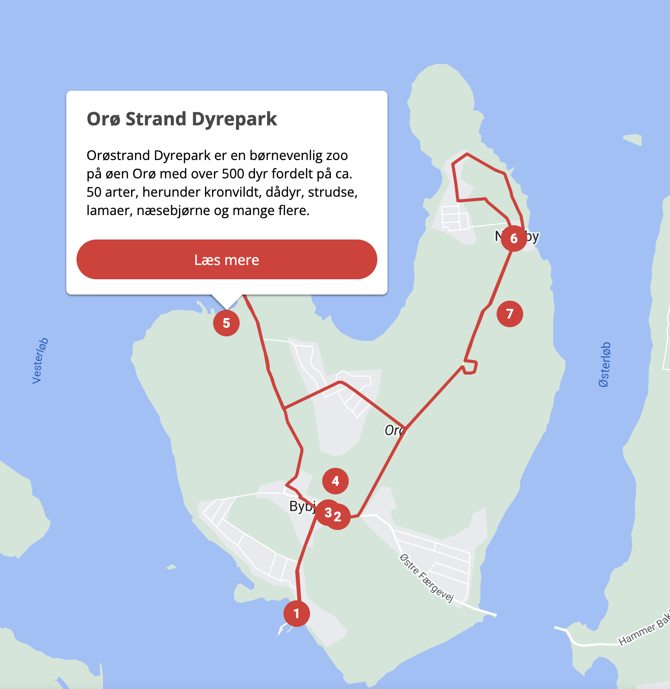 Orø Rundt: 17.8 km Ø-oplevelse