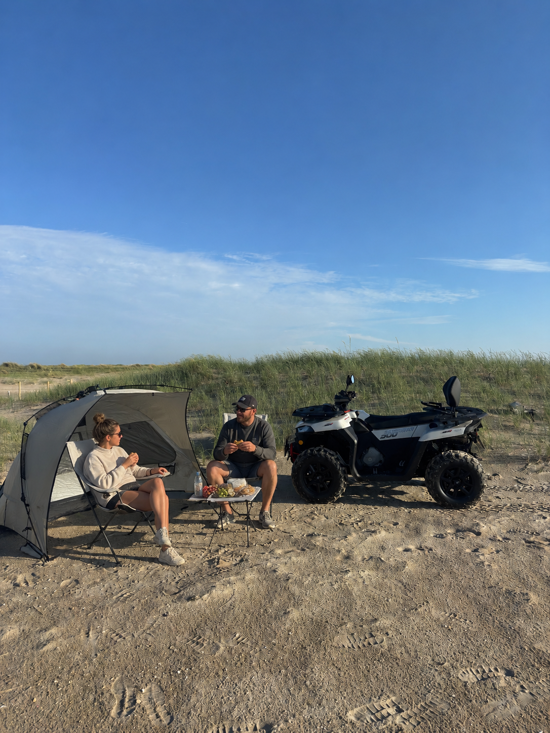ATV-tur med picnic for 2 personer - OurStuff, Rømø