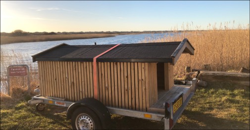 Lej et mobilt shelter på trailer+vandgrej - Aarhus Vandsportscenter, Aarhus