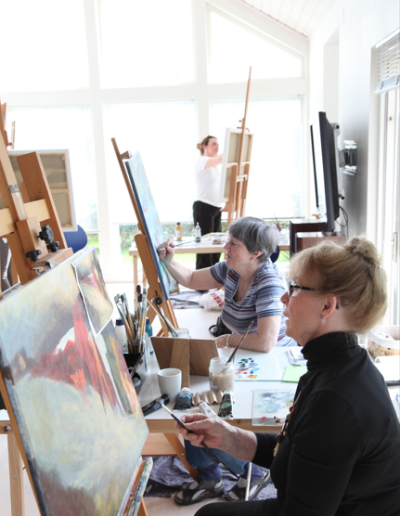 Malekursus i Måløv - Kunstskolen Gershøj, Ballerup