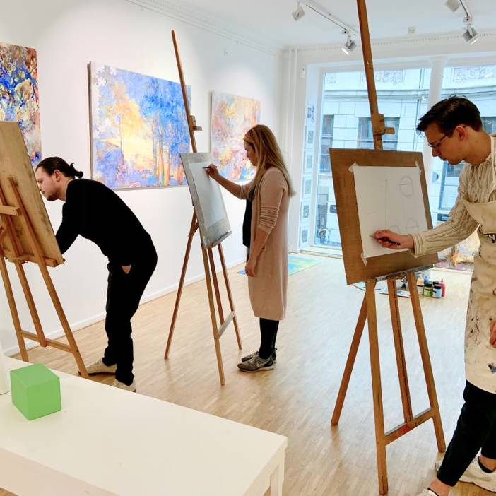 Tegne- og malekursus - Art Studio Nata Watts, Frederiksberg